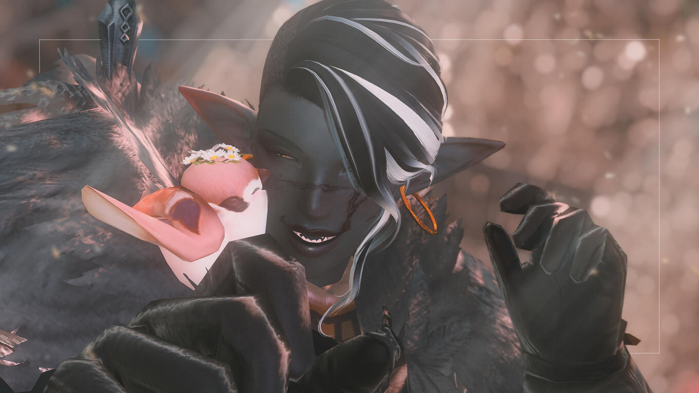 little kiss from a little bird